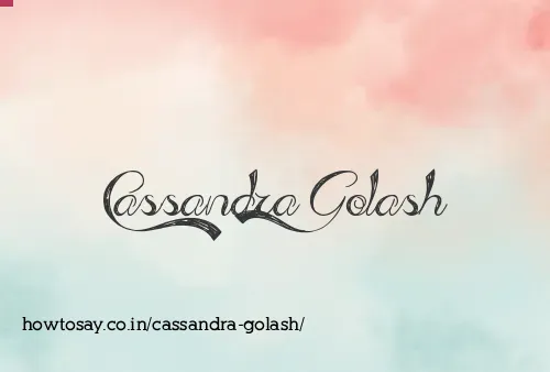 Cassandra Golash