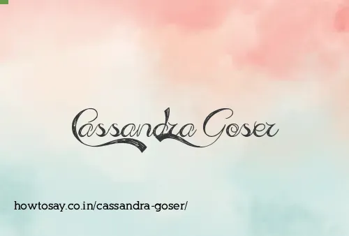 Cassandra Goser