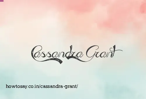 Cassandra Grant