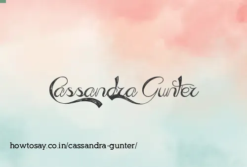Cassandra Gunter
