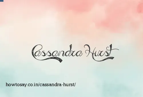 Cassandra Hurst