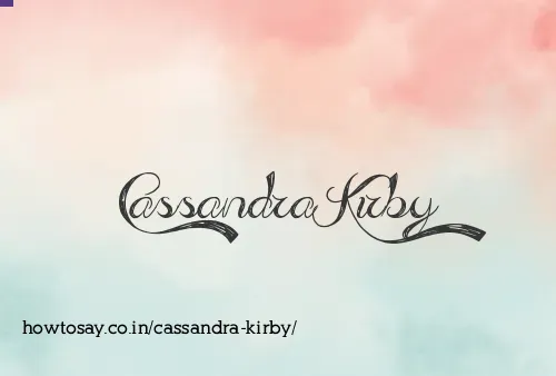 Cassandra Kirby