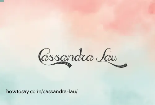 Cassandra Lau