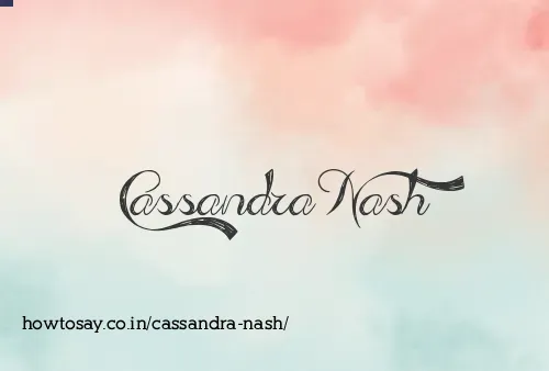 Cassandra Nash