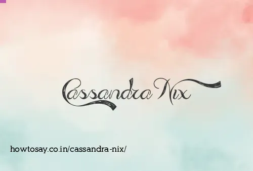 Cassandra Nix