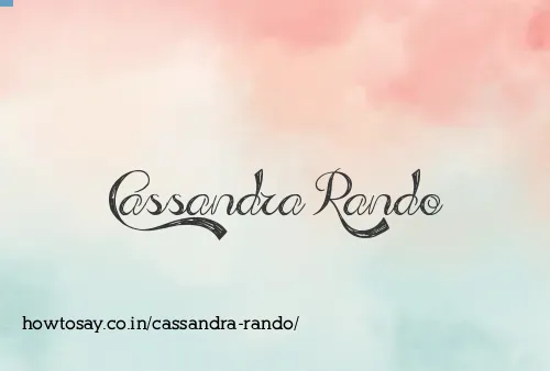 Cassandra Rando