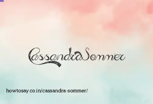 Cassandra Sommer