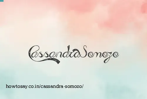 Cassandra Somozo
