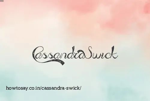 Cassandra Swick