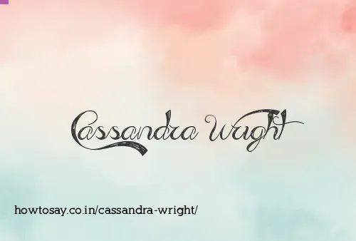 Cassandra Wright