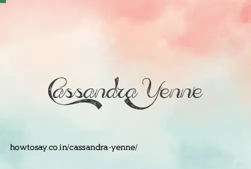 Cassandra Yenne