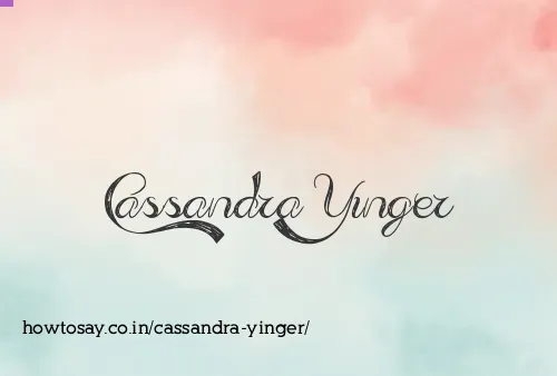 Cassandra Yinger