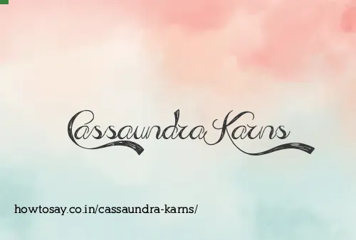 Cassaundra Karns