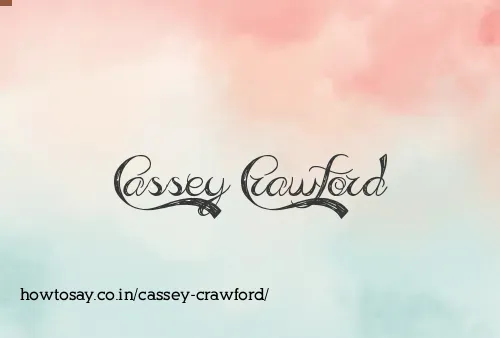 Cassey Crawford