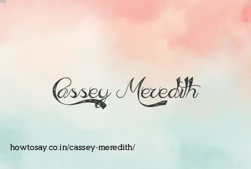 Cassey Meredith
