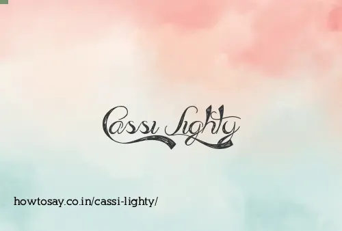 Cassi Lighty