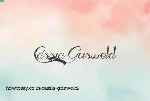 Cassia Griswold