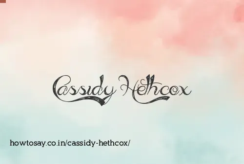 Cassidy Hethcox