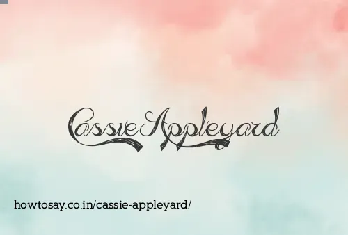 Cassie Appleyard