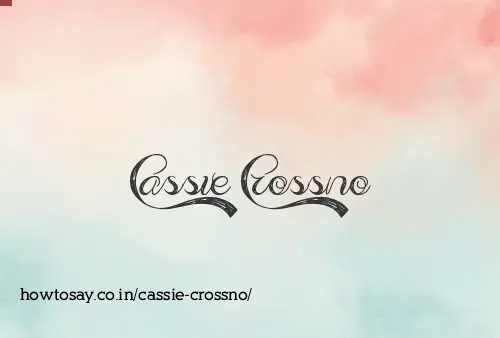 Cassie Crossno