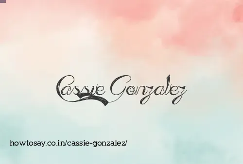 Cassie Gonzalez