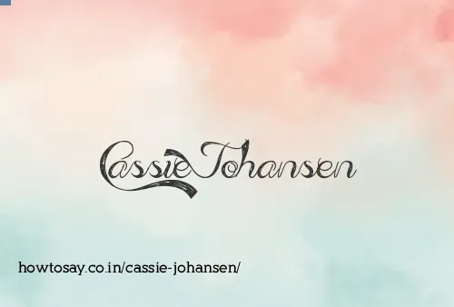 Cassie Johansen
