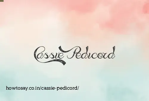 Cassie Pedicord
