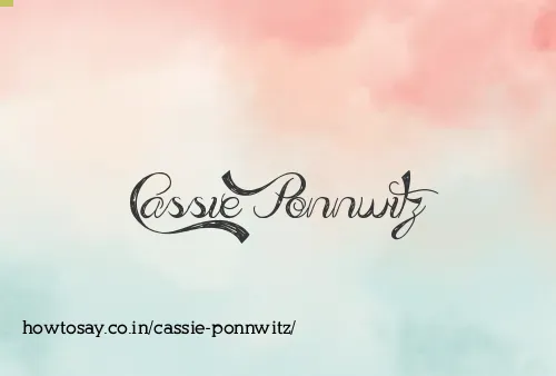 Cassie Ponnwitz