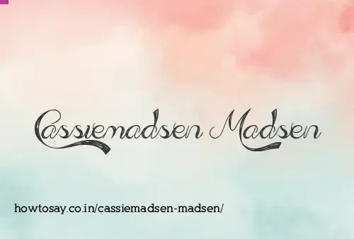 Cassiemadsen Madsen