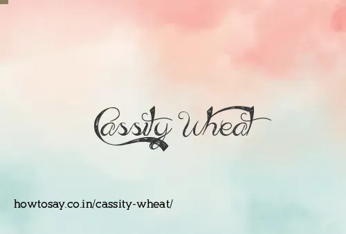 Cassity Wheat