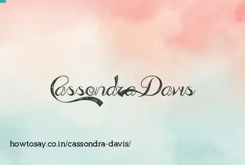 Cassondra Davis