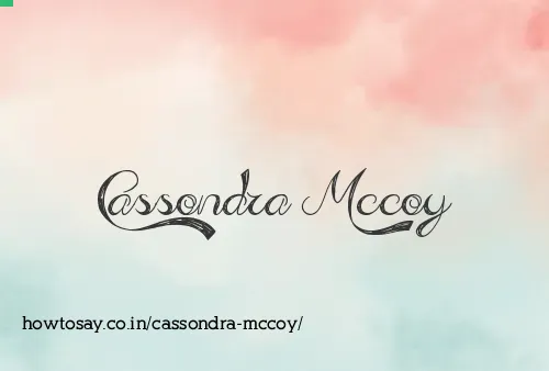 Cassondra Mccoy