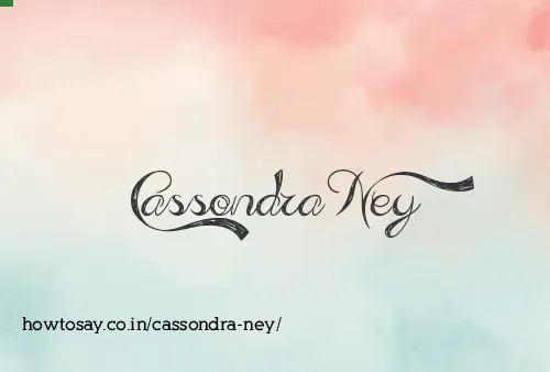 Cassondra Ney