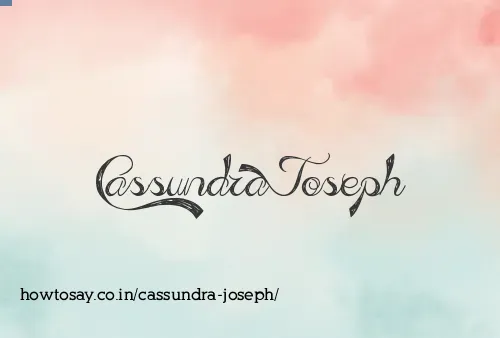 Cassundra Joseph