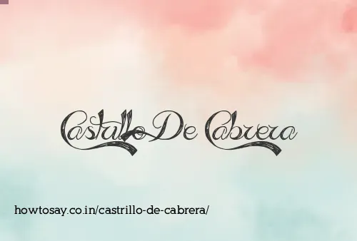 Castrillo De Cabrera