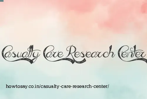 Casualty Care Research Center
