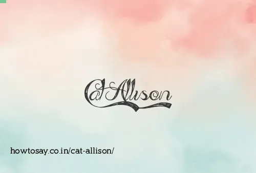 Cat Allison