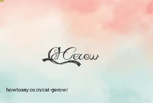 Cat Gerow