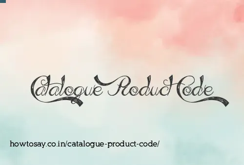 Catalogue Product Code