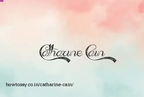 Catharine Cain