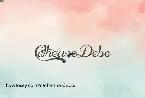 Catherine Debo