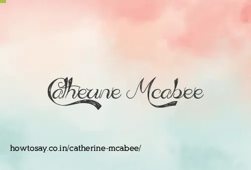 Catherine Mcabee