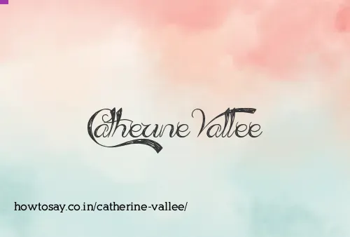 Catherine Vallee