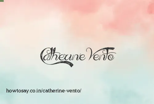 Catherine Vento