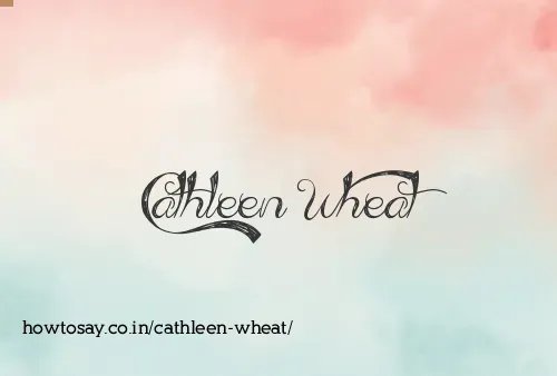 Cathleen Wheat