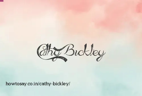 Cathy Bickley