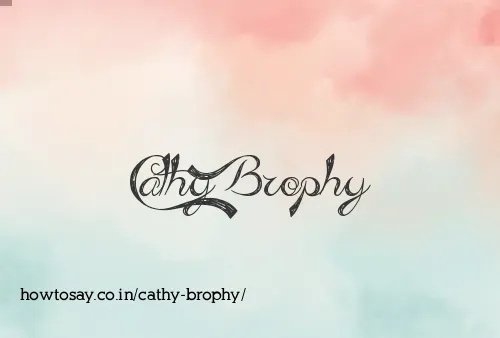 Cathy Brophy
