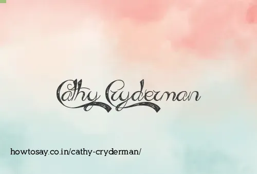 Cathy Cryderman
