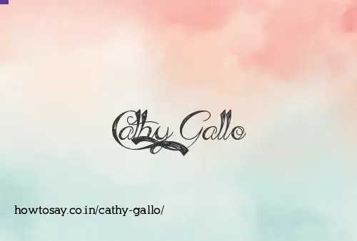 Cathy Gallo