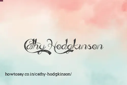 Cathy Hodgkinson